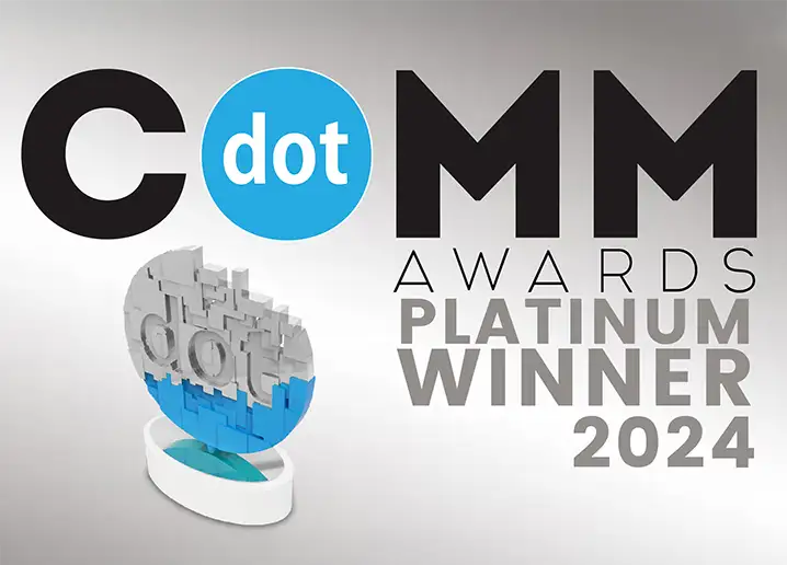 DotCOMM Awards Platinum Winner 2024