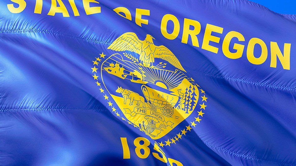 State flag of Oregon