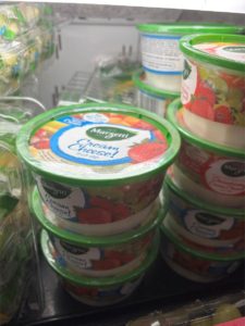 veggie dip in a package with shrink bands 