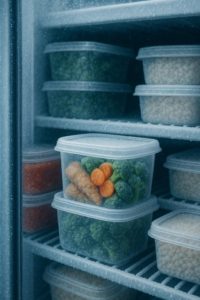 packaging in freezers 