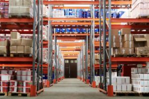 A storage warehouse