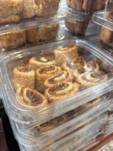 Rugalach in plastic packaging