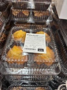 corn muffins in plastic packaging