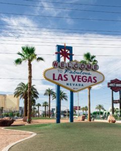 The Welcome to Las Vegas Sign
