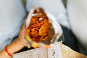 a bag of chips.photo credit: pexels-karolina-grabowska-4960237