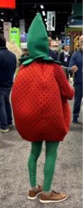 strawberry mascot