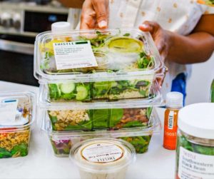 Salads in Safe-t-Fresh packaging