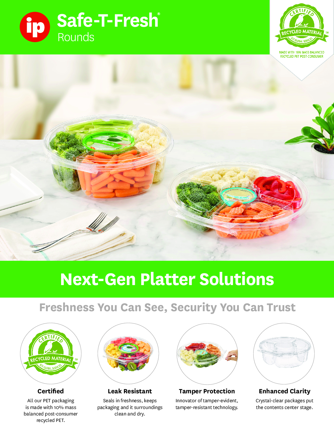 Safe-T-Fresh Platters – English
