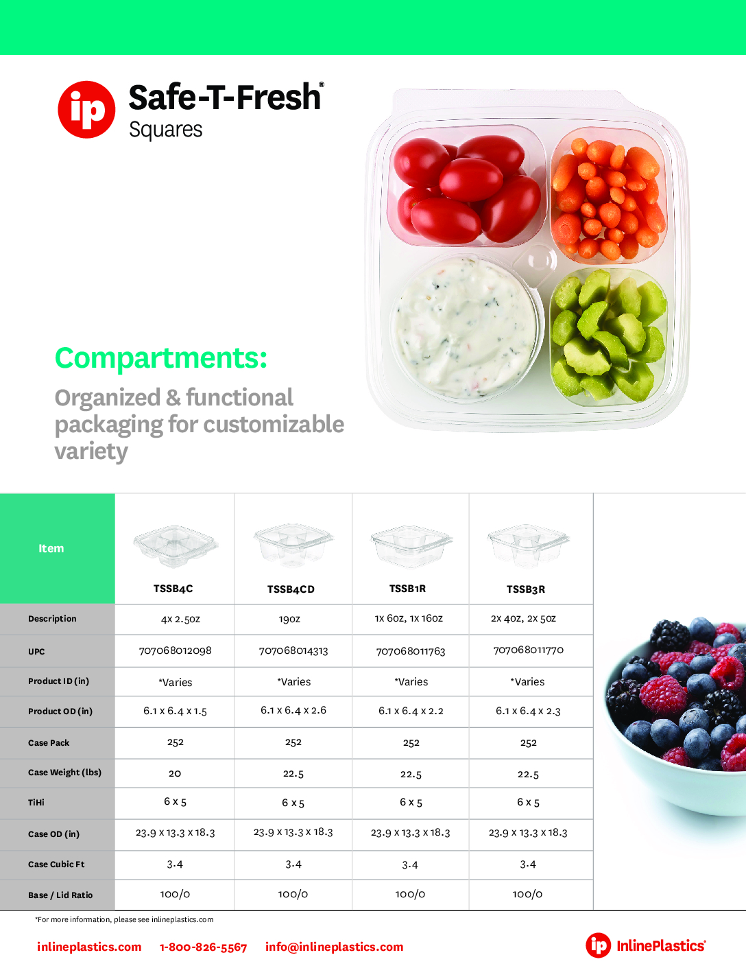 Safe-T-Fresh® TSSB3R