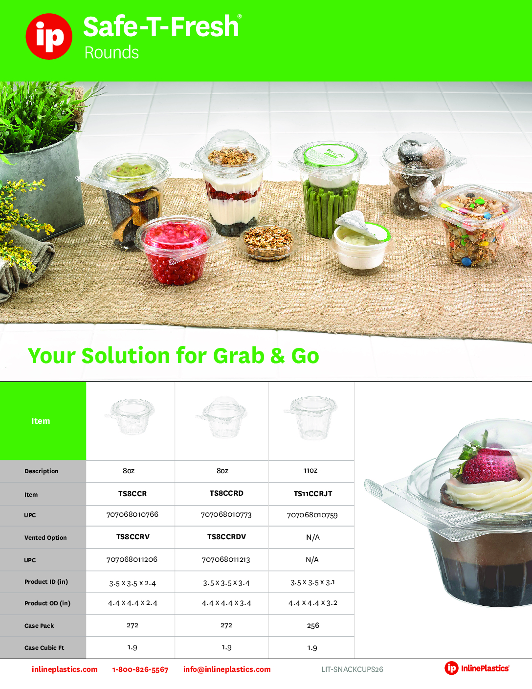 Safe-T-Fresh Rounds – Snack Cups