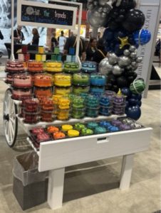 multicolor cakes