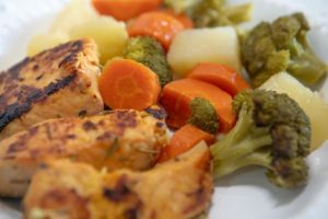 fish and vegtables 